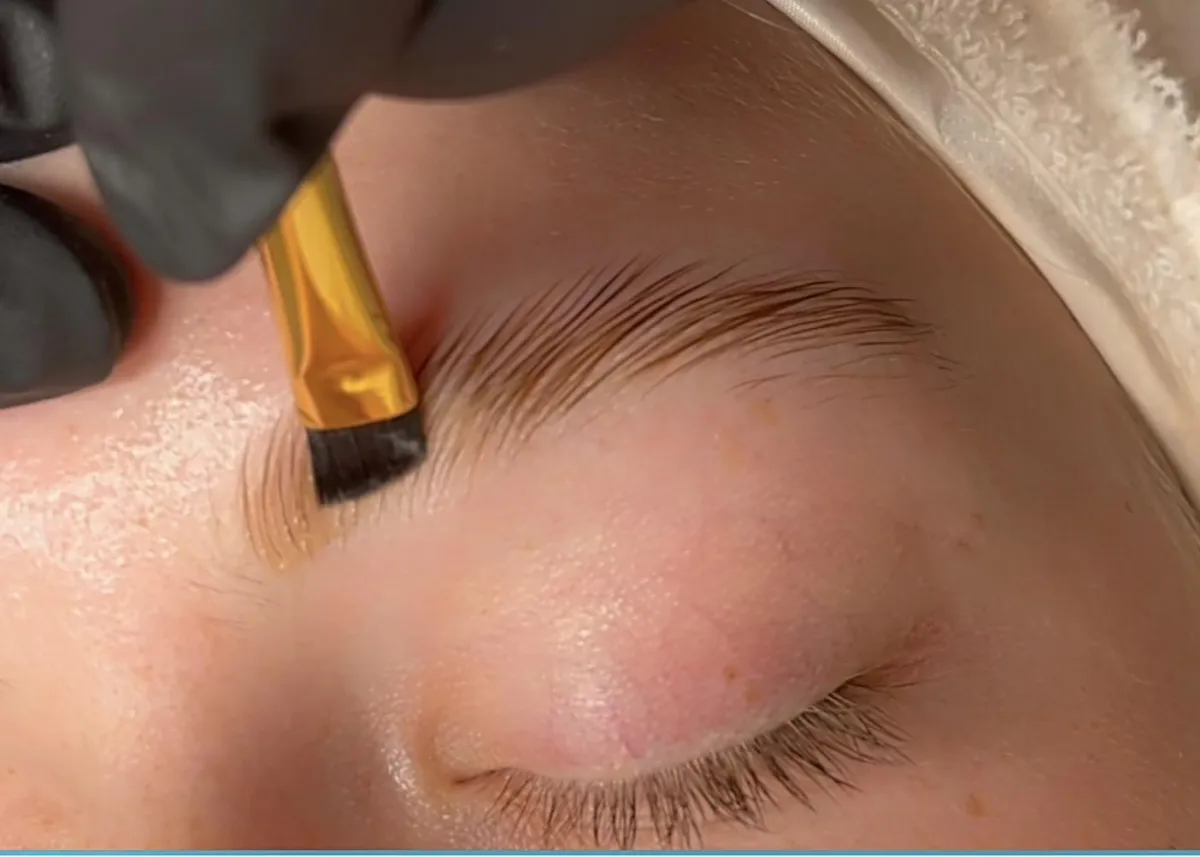 Brow Lamination, Wax & Tint